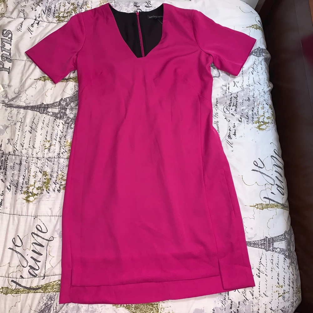 Saks Fifth Avenue Pink Dress
